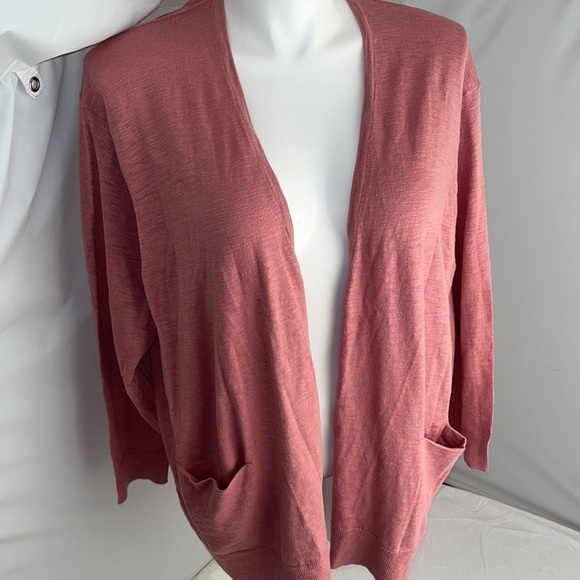 Madewell Sweaters - Madewell rose soft lightweight open cardigan 3x